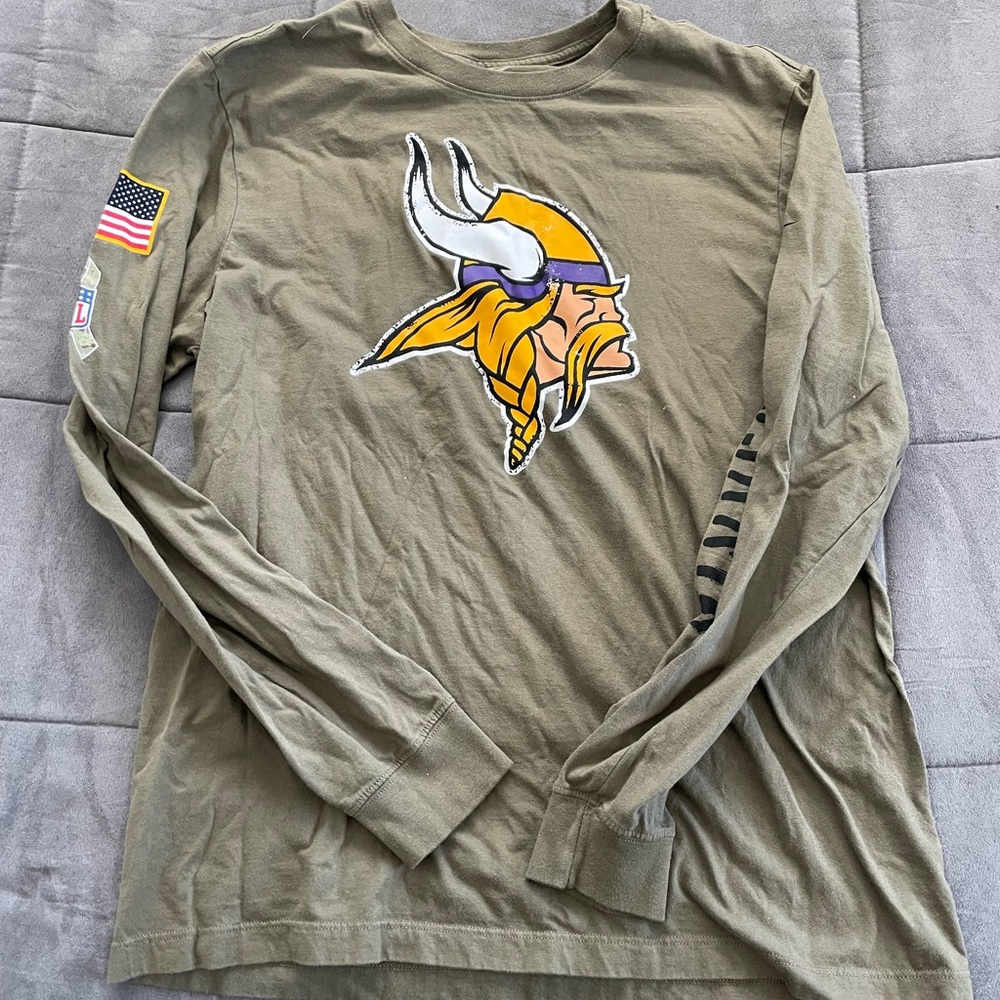 Men's Nike Minnesota Vikings Long Sleeve Shirt